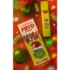 Product packaging on a clean background