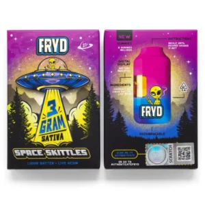 Product packaging on a clean background