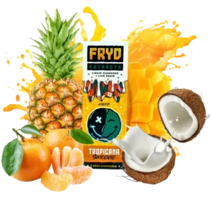 Product packaging on a clean background